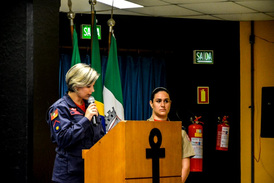 13.12.2017 - Vice-prefeito Idemar Barz na Passagem de Comando do 3º Batalhão de Bombeiro Militar