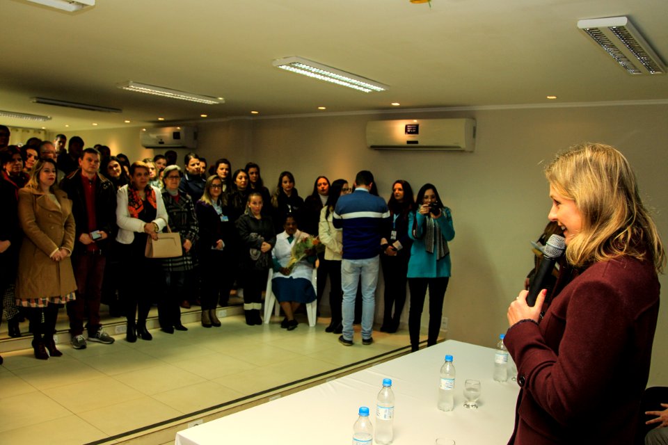 27.06.2018 - Prefeita Paula Mascarenhas no evento de comemoração de 60 anos do Hospital Universitário São Francisco de Paula - Foto: Gustavo Vara