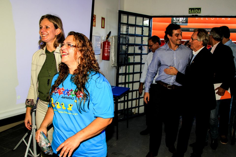 02.04.2018 - Prefeita Paula Mascarenhas e o vice Idemar Barz durante inauguração do novo Centro de Autismo Dr. Danilo Rolim de Moura - Foto: Gustavo Vara