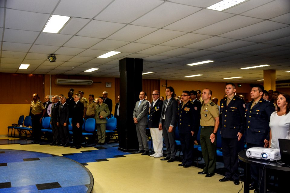 13.12.2017 - Vice-prefeito Idemar Barz na Passagem de Comando do 3º Batalhão de Bombeiro Militar