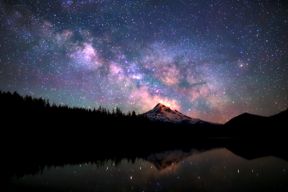 Lost Lake Milky way 1
