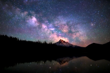 Lost Lake Milky way 1