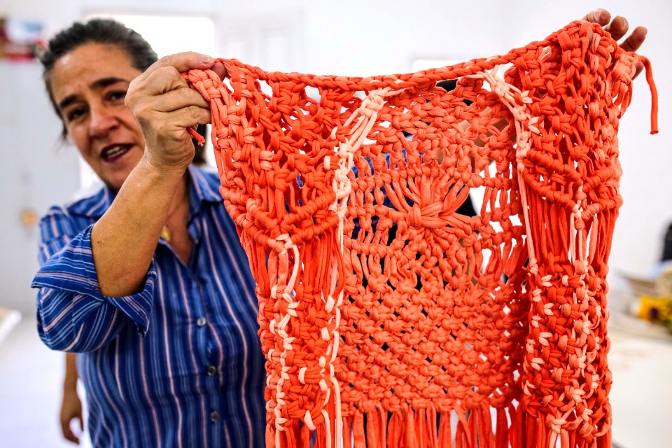 19.04.2018 Saúde promove oficina de Macramé - Fotos Gustavo Mansur