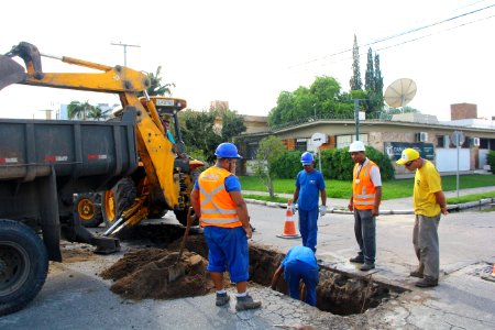 04.04.2018 - SANEP - Obras na Deodoro - Foto Marcel Avila