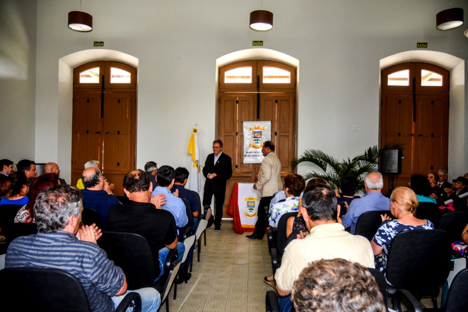14.12.2017 - Vice-prefeito Idemar Barz na entrega de títulos sociais beneméritos do IHGPEL - Instituto Histórico Geográfico de Pelotas