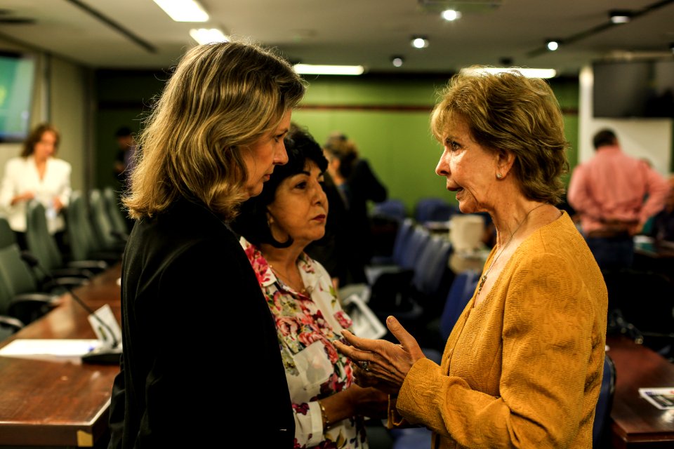 04.12.2017 - Prefeita Paula Mascarenhas na primeira audiência pública da Frente Parlamentar no Plenarinho da Assembleia Legislativa em Porto Alegre RS