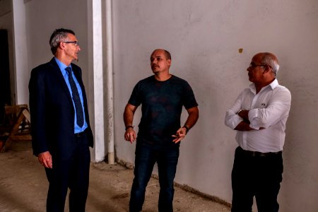 04.12.2017 Prefeito em exercício Viana visita obras - Fotos Gustavo Mansur
