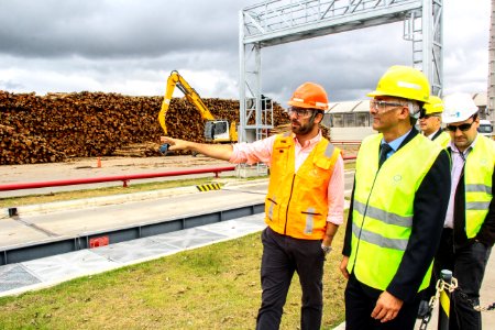 04.12.2017 - Prefeito em exercício Luiz Henrique Viana visita o Porto de Pelotas
