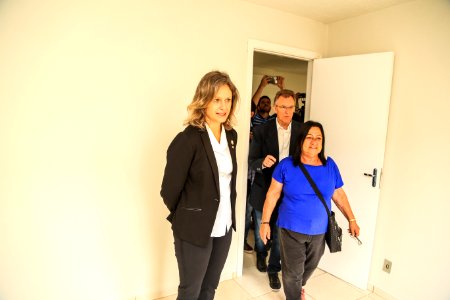 20.12.2017 - Prefeita Paula Mascarenhas e vice Idemar Barz na entrega dos residenciais Roraima e Amazonas