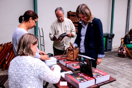 18.12.2017 - Prefeita Paula Mascarenhas no lançamento do Livro Relicário de afetos - Lu Gastal
