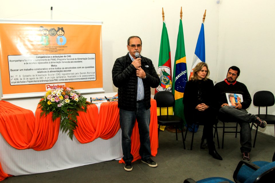 12.06.2018 - Prefeita Paula Mascarenhas e o vice Idemar Barz durante Posse do Conselho Municipal da Merenda Escolar - Foto: Gustavo Vara
