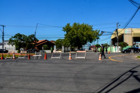 19.01.2018 - Novo semáforo na praça 20 de Setembro esquina com a rua Baltazar Brum