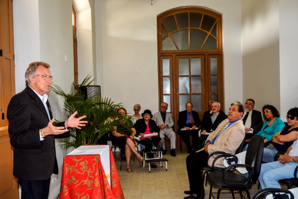 14.12.2017 - Vice-prefeito Idemar Barz na entrega de títulos sociais beneméritos do IHGPEL - Instituto Histórico Geográfico de Pelotas