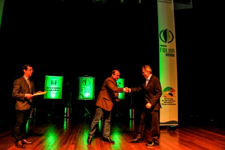 04.12.2017 - Vice-Prefeito Idemar Barz na entrega do prêmio destaque no desenvolvimento do agronegócio gaúcho em Porto Alegre RS