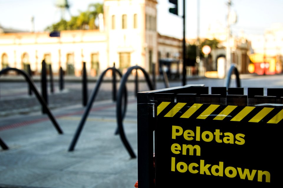 10.08.2020 - Lockdown em Pelotas - Foto: Gustavo Vara