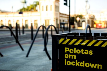 10.08.2020 - Lockdown em Pelotas - Foto: Gustavo Vara
