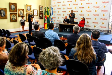 05.12.2017 - Prefeito em Exercício Luiz Henrique Viana na Posse do CONPLAD