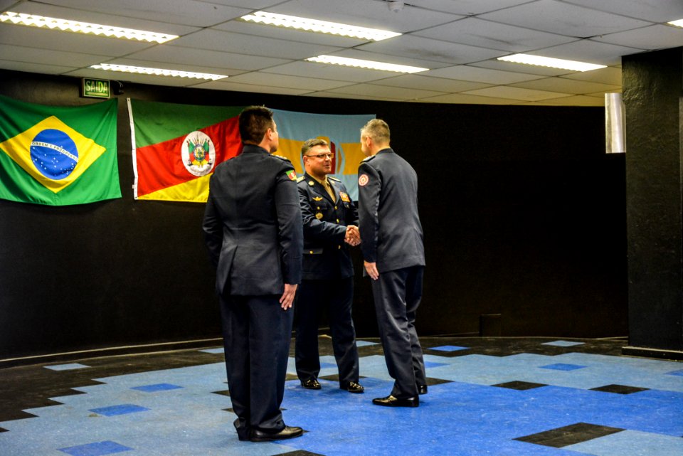 13.12.2017 - Vice-prefeito Idemar Barz na Passagem de Comando do 3º Batalhão de Bombeiro Militar