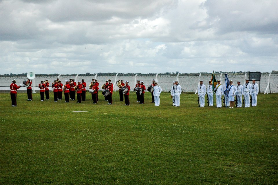11.12.2017 - Vice-prefeito Idemar Barz na cerimônia de transmissão de Cargo de Comandante do 5º Distrito Naval