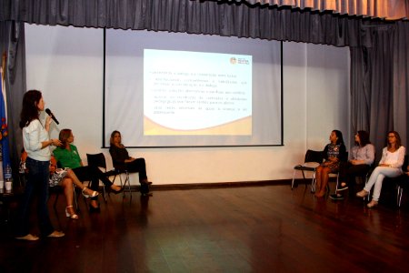 15.03.2018 - Gab Prefeita - Palestra Aprendizagem socioemocional na escola - Foto Marcel Avila