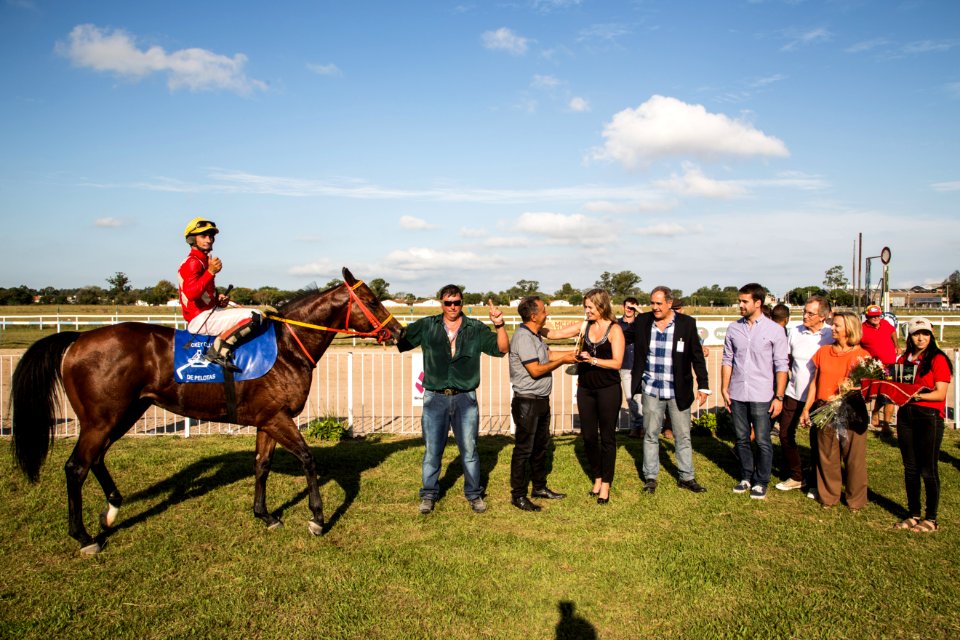 08.04.2018 - Prefeita Paula Mascarenhas e o vice Idemar Barz participam do 81º GP Princesa do Sul de Turfe em homenagem à prefeita municipal - Foto: Gustavo Vara
