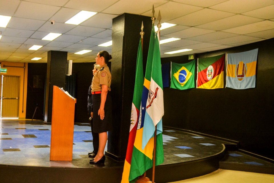 13.12.2017 - Vice-prefeito Idemar Barz na Passagem de Comando do 3º Batalhão de Bombeiro Militar
