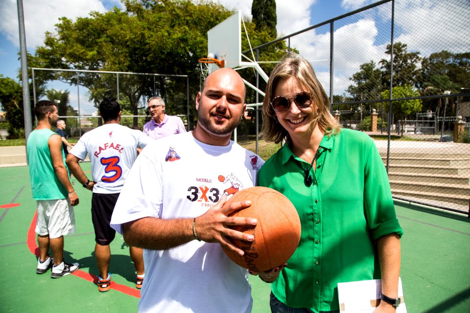 10.03.2018 - Prefeita Paula Mascarenhas e o vice Idemar Barz realizam entrega da revitalização da Praça Modelo - Foto: Gustavo Vara