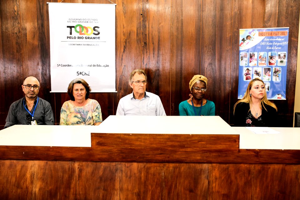 10.11.2017 - Vice-prefeito Idemar Barz na apresentação do programa Saúde na Escola no colégio João XXIII