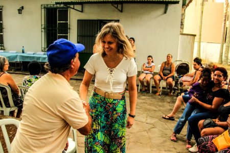 17.01.2018 - Prefeita Paula Mascarenhas na entrega da descentralização do Cadastro Único das Três Vendas