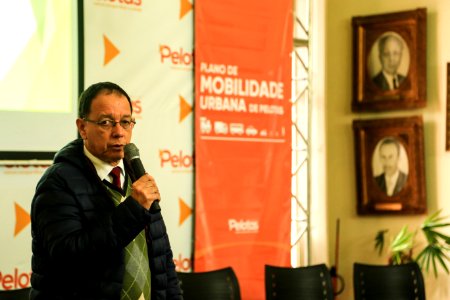 18.07.2018 - Prefeita Paula Mascarenhas durante o 3º Seminário Temático “Mobilidade Regional - Atualidade e Perspectivas  que compõem a construção do Plano de Mobilidade de Pelotas - Foto: Gustavo Vara