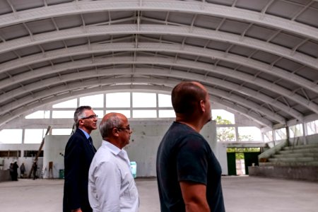 04.12.2017 Prefeito em exercício Viana visita obras - Fotos Gustavo Mansur