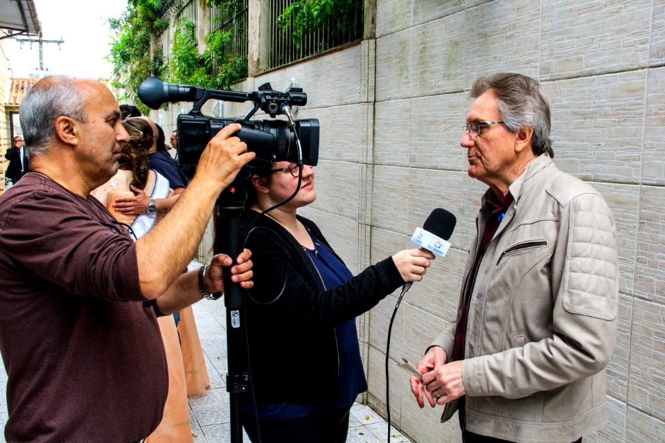 07.11.2017 - Vice-prefeito Idemar Barz e Corte do Pêssego 2017 em visita a Câmara de Vereadores