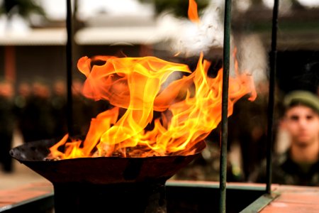 21.08.2018 - Prefeita Paula Mascarenhas na cerimônia de chegada do fogo simbólico - Semana da Pátria - Foto: Gustavo Vara