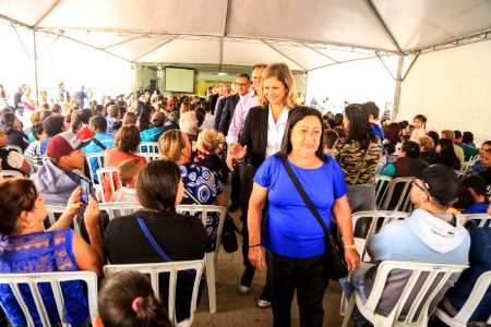 20.12.2017 - Prefeita Paula Mascarenhas e vice Idemar Barz na entrega dos residenciais Roraima e Amazonas