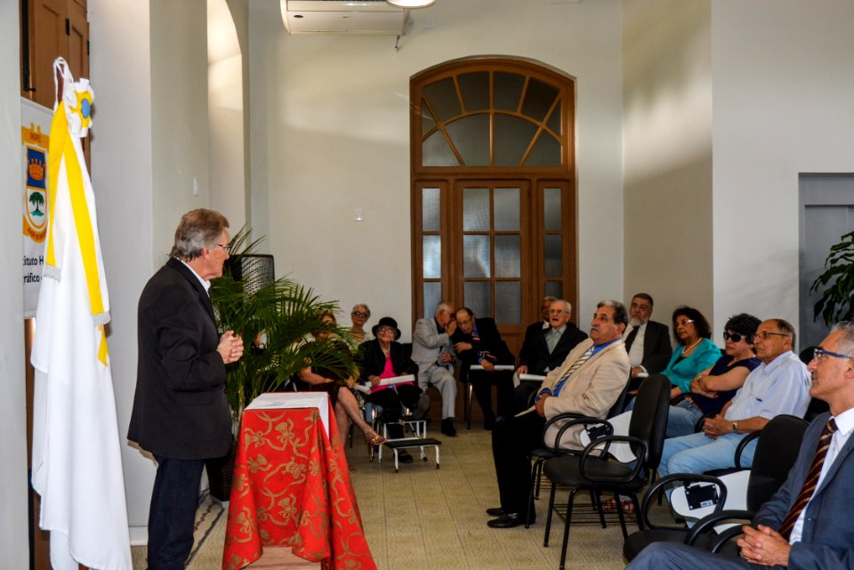 14.12.2017 - Vice-prefeito Idemar Barz na entrega de títulos sociais beneméritos do IHGPEL - Instituto Histórico Geográfico de Pelotas