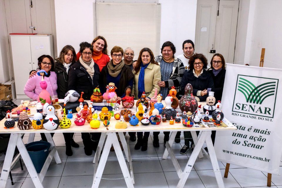 26.07.2018 Curso Retrate de pintura em porongo - Fotos Gustavo Mansur