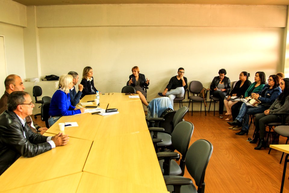 24.10.2017 - Prefeita Paula Mascarenhas em reunião do Comitê Integrado de Prevenção (CIP)