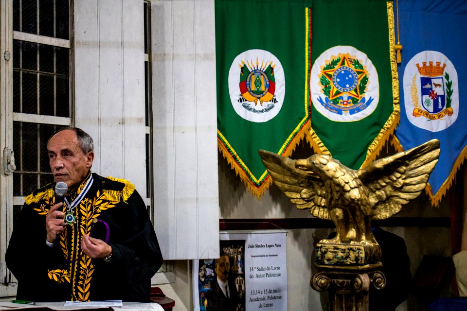 07.06.2019 - Vice-prefeito Idemar Barz prestigia solenidade comemorativa aos 20 anos da Academia Pelotense de Letras - Foto Michel Corvello