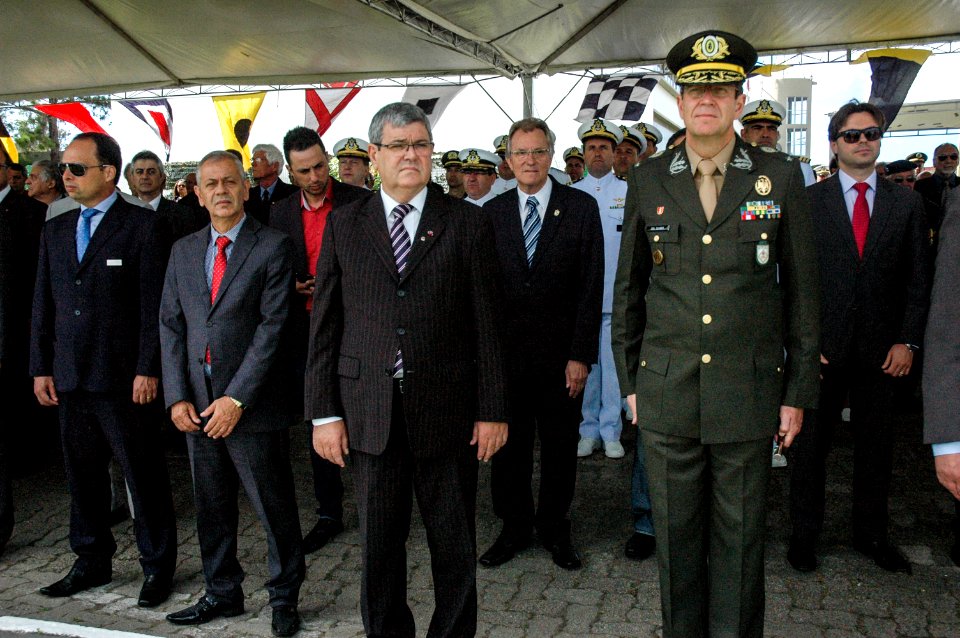 11.12.2017 - Vice-prefeito Idemar Barz na cerimônia de transmissão de Cargo de Comandante do 5º Distrito Naval