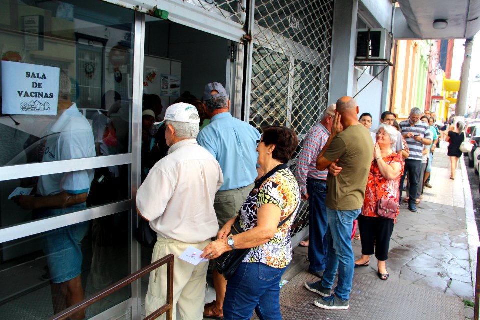 23.04.2018 -SMS - Vacinação Contra Gripe - Foto Marcel Avila