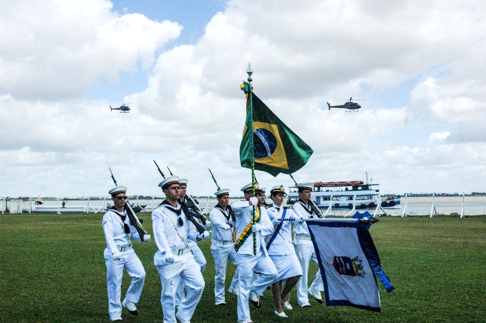 11.12.2017 - Vice-prefeito Idemar Barz na cerimônia de transmissão de Cargo de Comandante do 5º Distrito Naval