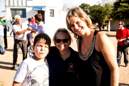 08.04.2018 - Prefeita Paula Mascarenhas e o vice Idemar Barz participam do 81º GP Princesa do Sul de Turfe em homenagem à prefeita municipal - Foto: Gustavo Vara