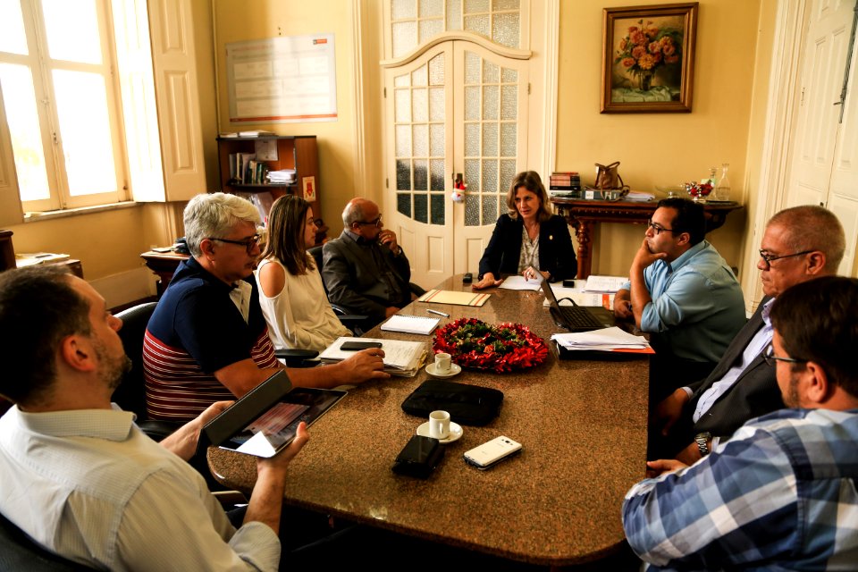 19.12.2017 - Prefeita Paula Mascarenhas na reunião do Comitê Gestor do Programa de Parcerias do Município