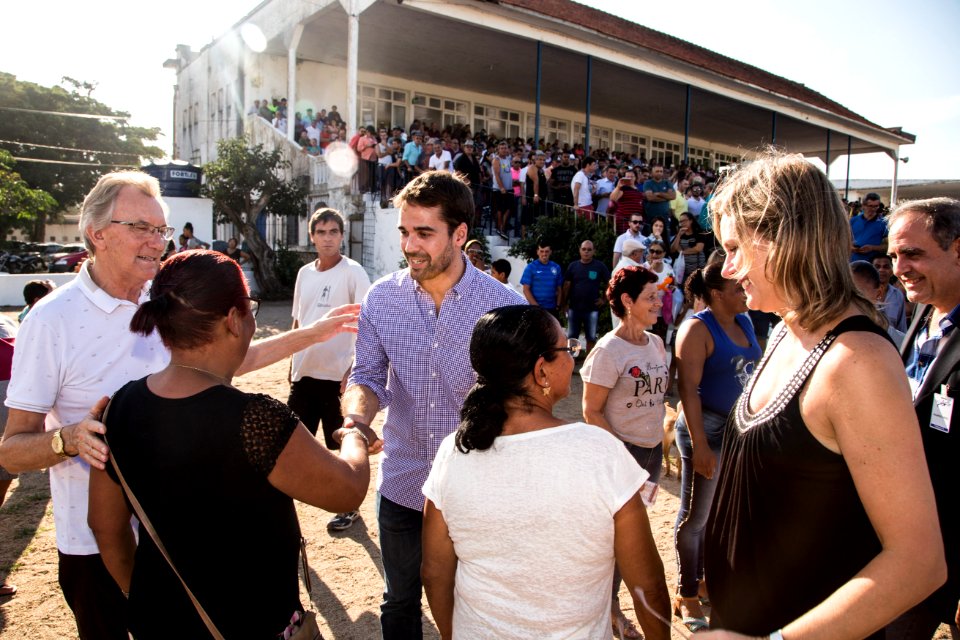 08.04.2018 - Prefeita Paula Mascarenhas e o vice Idemar Barz participam do 81º GP Princesa do Sul de Turfe em homenagem à prefeita municipal - Foto: Gustavo Vara