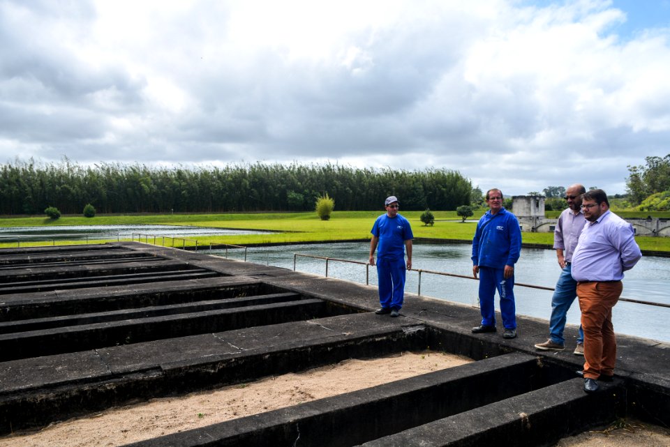 01.12.2017 - Limpeza de filtros e visita as estruturas da Estação de Tratamento Moreira - Sanep