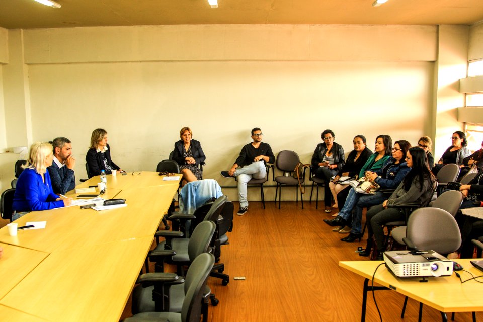 24.10.2017 - Prefeita Paula Mascarenhas em reunião do Comitê Integrado de Prevenção (CIP)