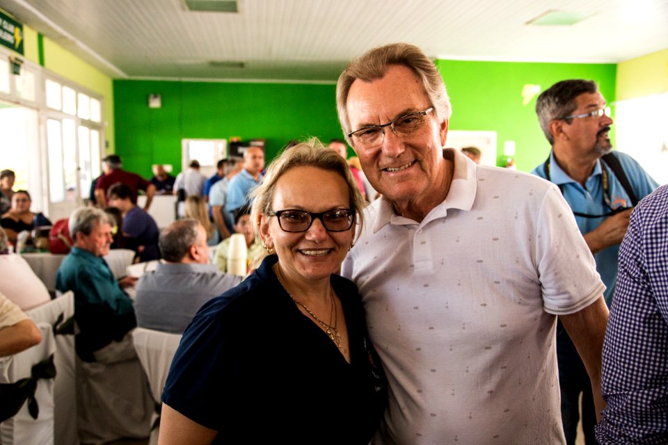 08.04.2018 - Prefeita Paula Mascarenhas e o vice Idemar Barz participam do 81º GP Princesa do Sul de Turfe em homenagem à prefeita municipal - Foto: Gustavo Vara