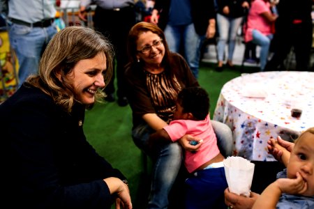 19.12.2017 - Prefeita Paula Mascarenhas na Festa de Natal Para as Crianças dos Abrigos