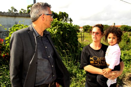 05.12.2017 - Prefeito em exercício Luiz Henrique Viana durante visita na rua Cidinei Alves Dias no Jardim Europa