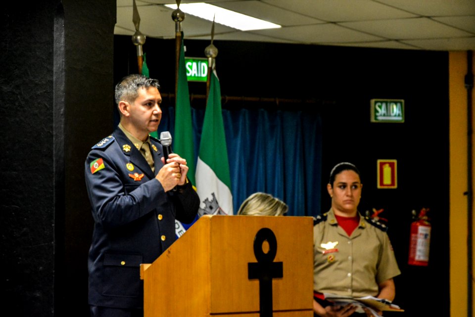 13.12.2017 - Vice-prefeito Idemar Barz na Passagem de Comando do 3º Batalhão de Bombeiro Militar